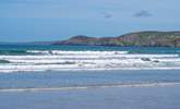 Less than ten minutes away is the rolling surf and golden sands of Newgale, an award-winning Blue Flag beach. - Thumbnail Image