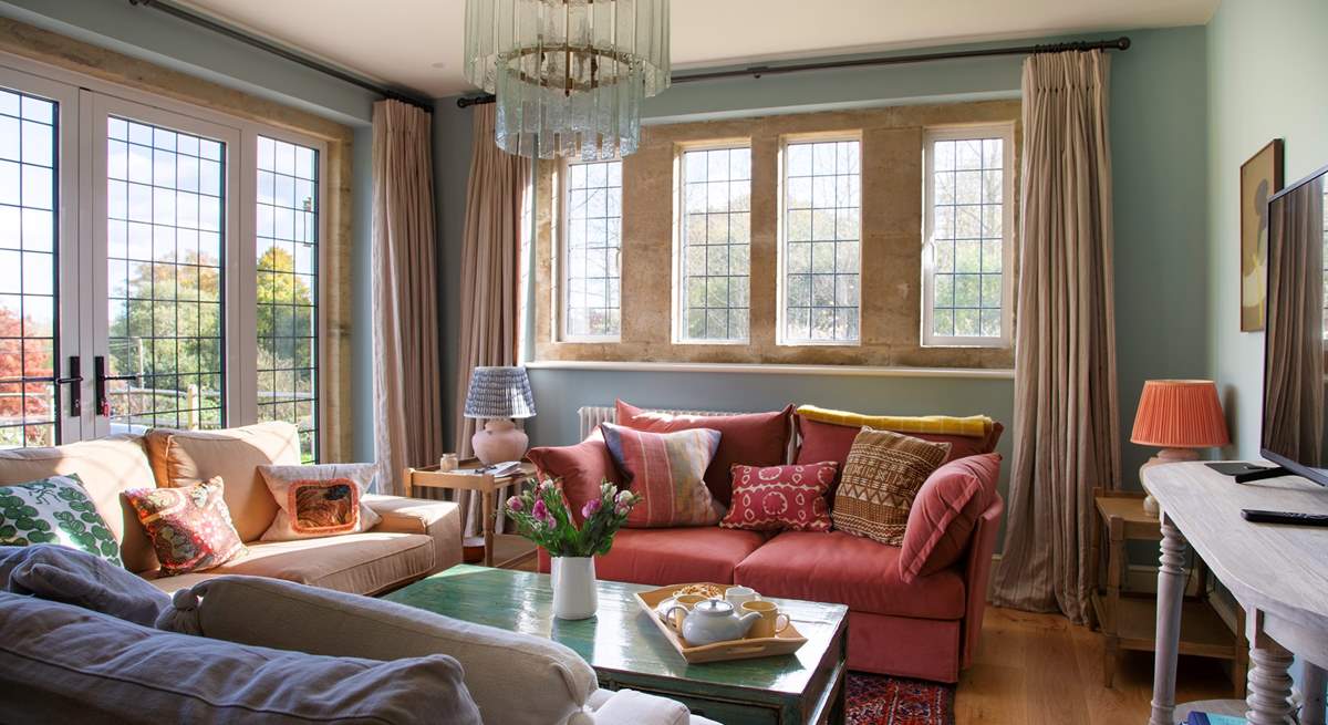 Cosy up on one of the sofas and enjoy afternoon tea.