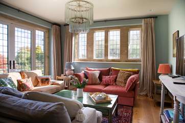 Cosy up on one of the sofas and enjoy afternoon tea.