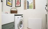 The utility-room with washing machine/drier. - Thumbnail Image