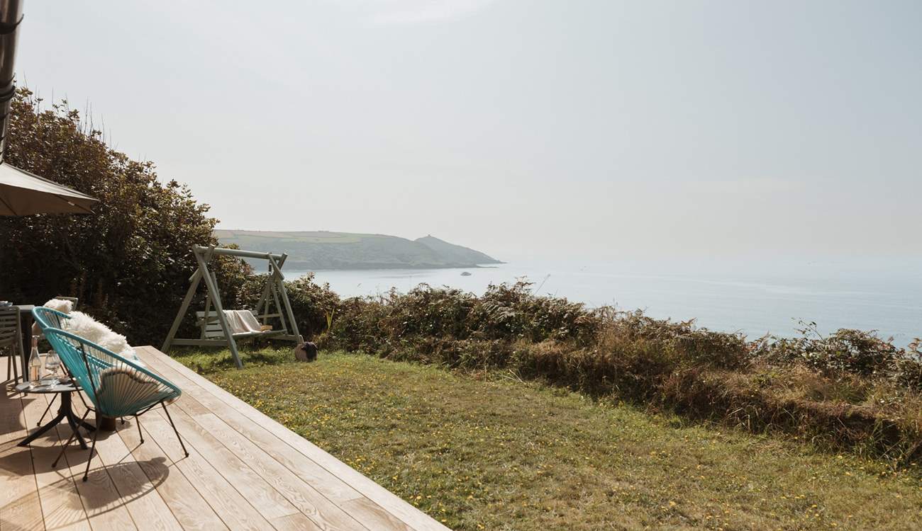 Enjoy your morning cuppa while dolphin spotting on the deck, or perhaps embrace a spot of yoga? (Yoga mats are provided).

