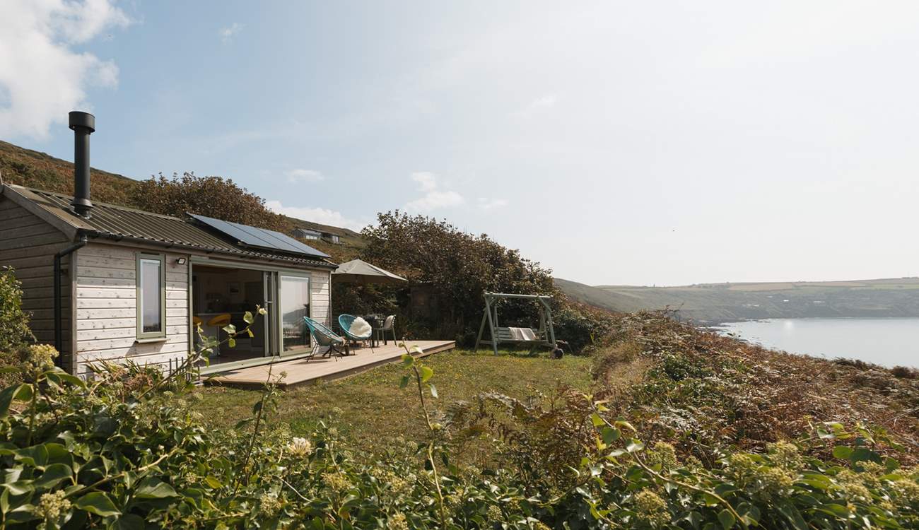 Hidden amongst the cliffs, this hideaway offers the chance to switch off and relax.