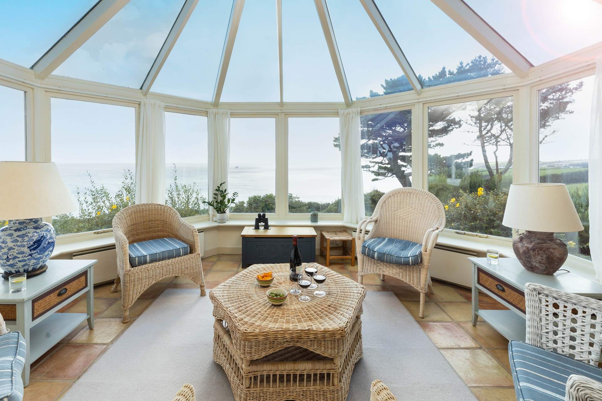 Take a seat, enjoy a beverage and if you are up early enough watch the sunrise. 