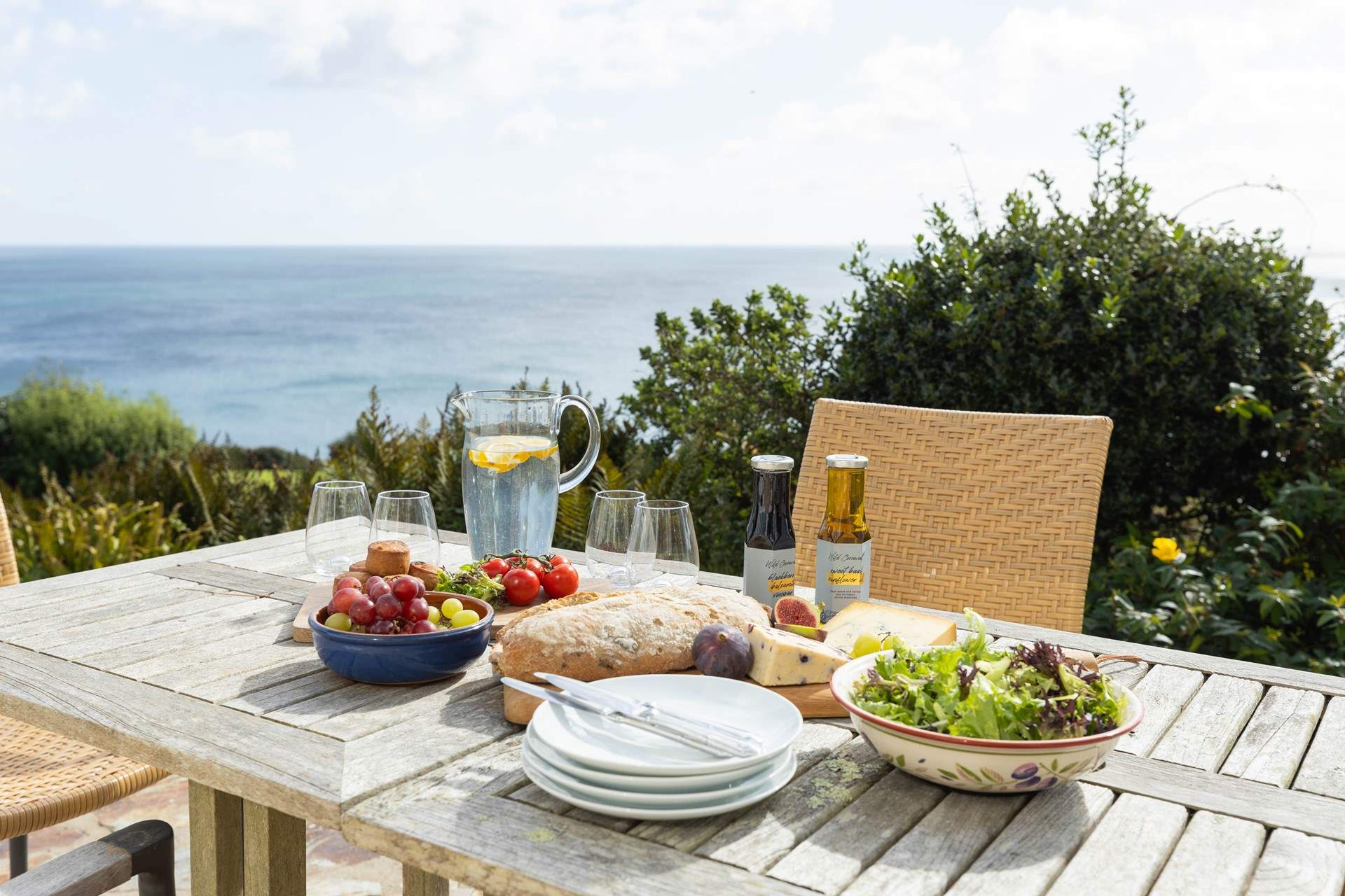 The perfect place to dine al fresco. 