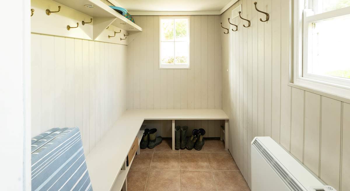 Farfield also has a boot-room, perfect for after muddy walks!