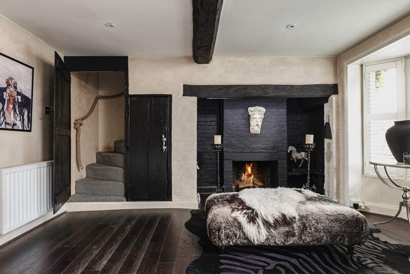 What's not to love about the original medieval features and roaring open fire!