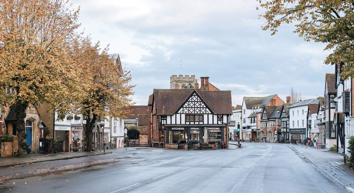 One of the many beautiful Tudor buildings.