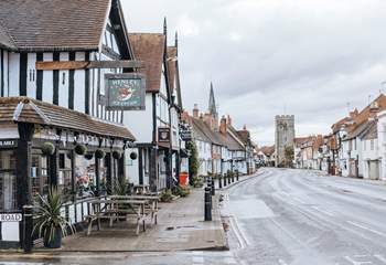 Henley-In-Arden is steeped in history and has plenty of pubs and restaurants to chose from.
