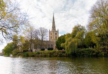 Stratford-upon-Avon's beautiful Holy Trinity Church.