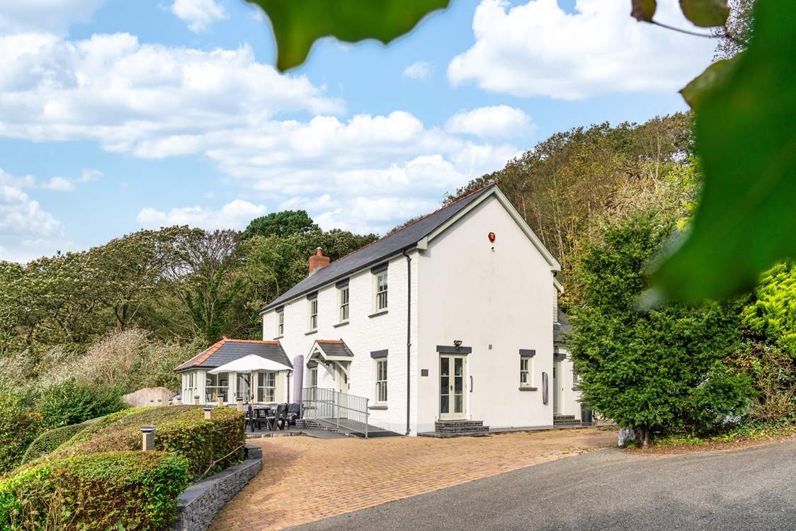 Plenty of parking at Rose House.