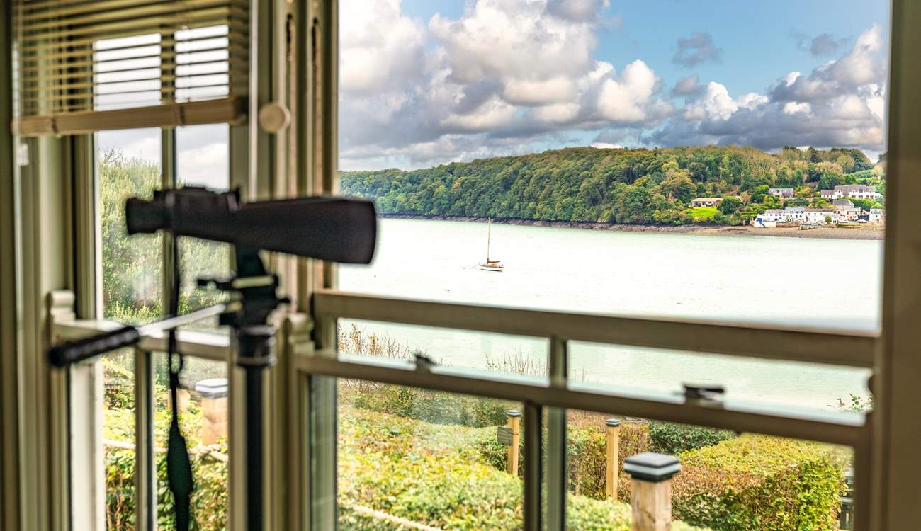 The perfect, peaceful get-away on the river bank. 