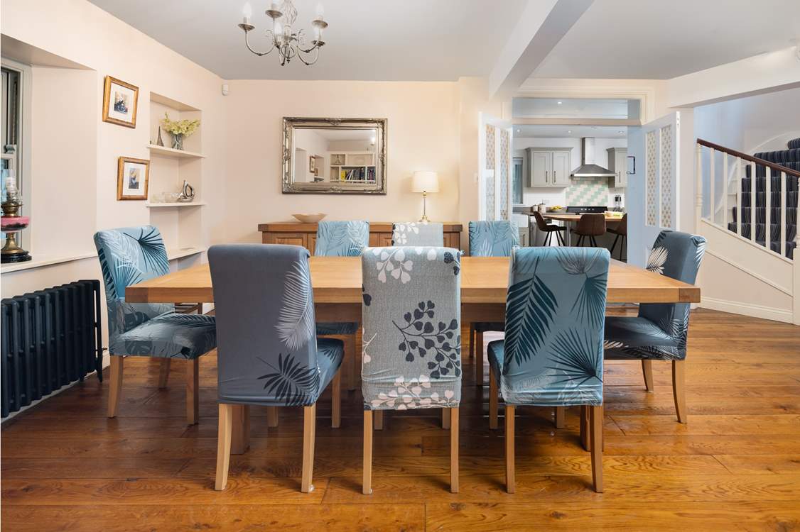 Lots of space for family and friends.