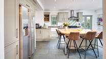 Everything the holiday chef needs in the well appointed kitchen.