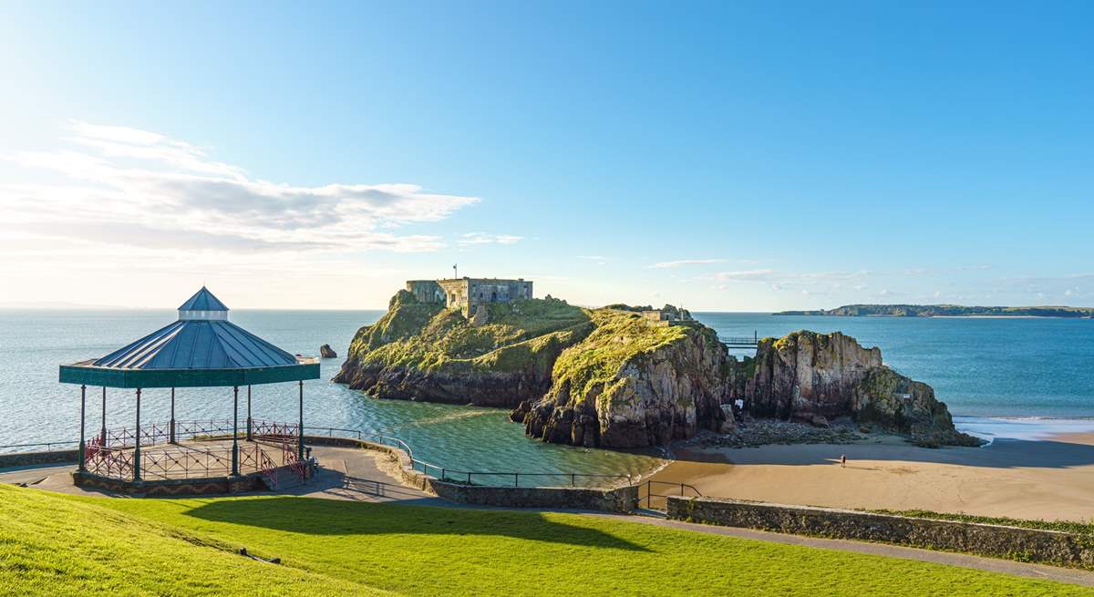 Gorgeous Tenby beaches are a short drive away. A visit to Caldey Island is a holiday must. 