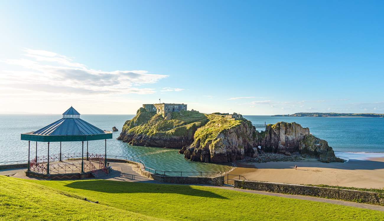 Gorgeous Tenby beaches are a short drive away. A visit to Caldey Island is a holiday must. 