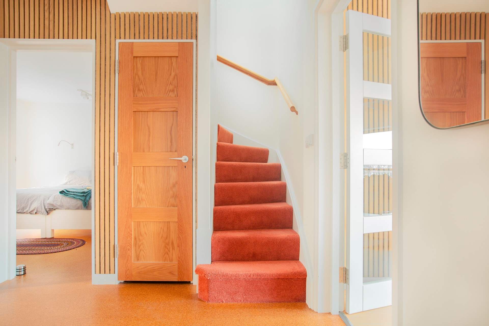 Stairs leading to first floor.