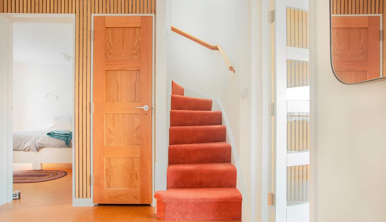 Stairs leading to first floor.