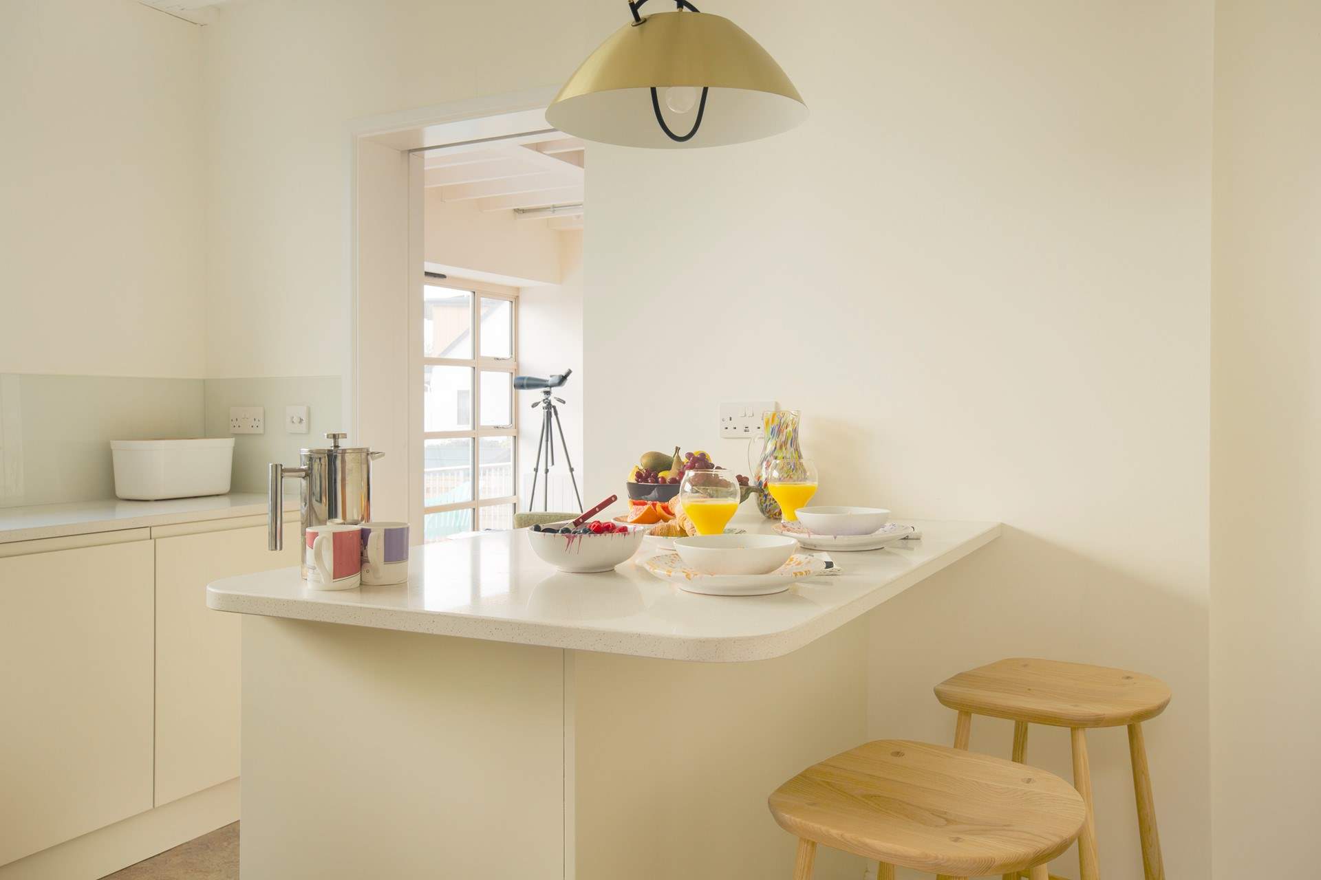 Breakfast is served.