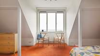 Views with a little privacy thrown in for good measure in the main bedroom.