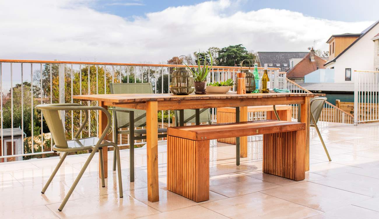 The perfect spot for al fresco dining.