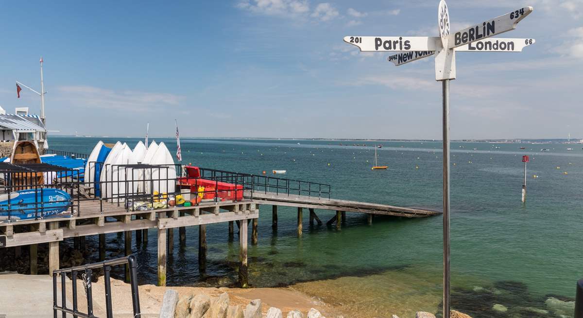 The deck at Seaview Yacht Club.