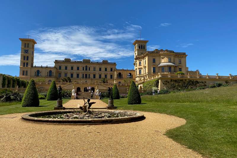 Osborne House in East Cowes. Queen Victoria's favourite home.