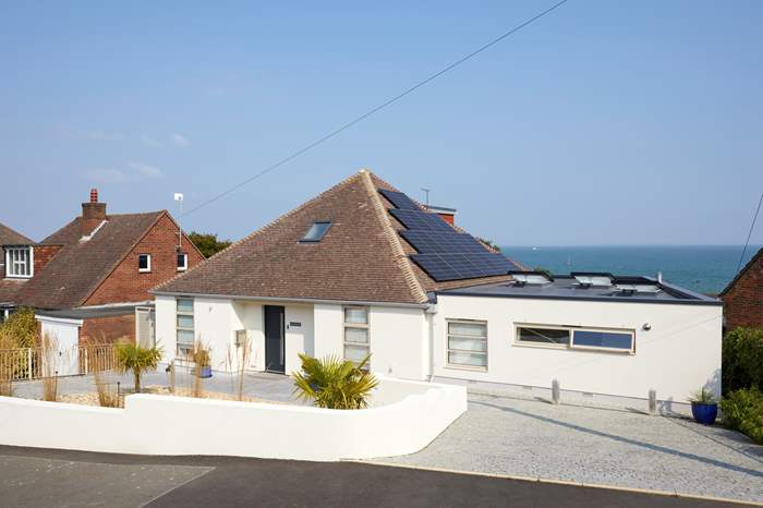 Halland Rise is a 4 bedroom, dog friendly holiday cottage with sea views in Seaview, Isle of Wight.