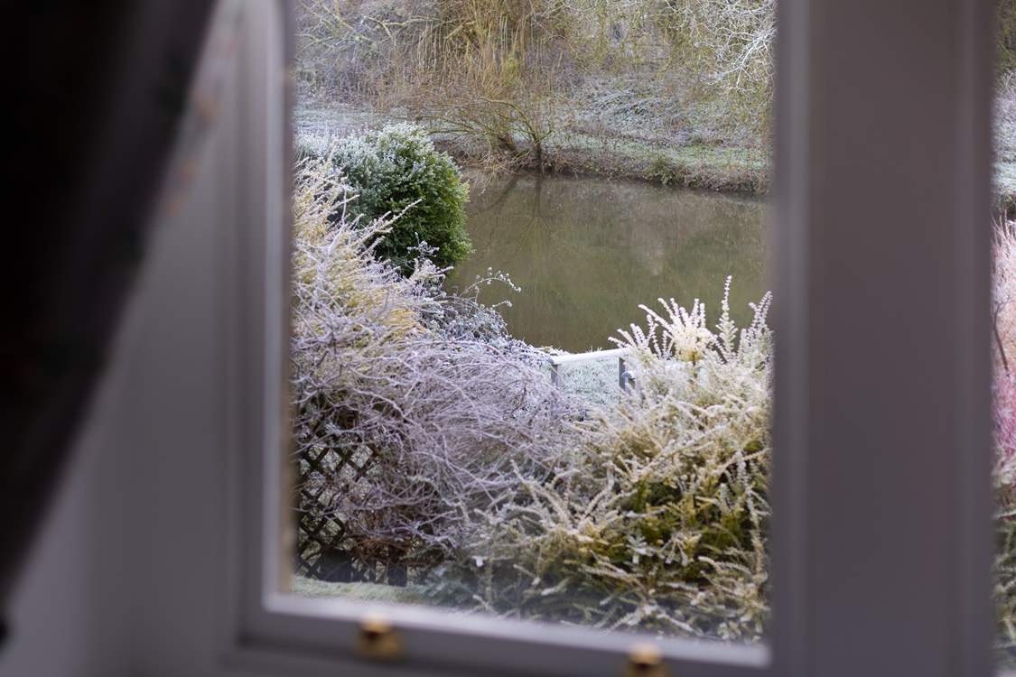 The view from the bedroom.