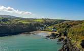 Just along the coast is the picturesque cove of Cwm yr Eglws.  - Thumbnail Image