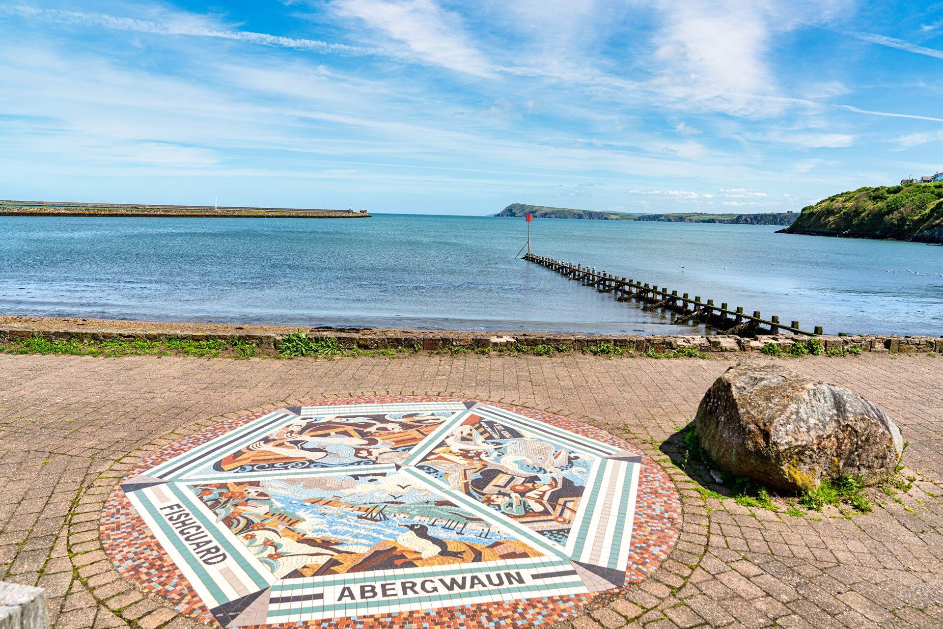 Children will love Goodwick Beach, playing in the sand and the park next to the beach. Have a  coffee in the cafe, and purchase souvenirs in the gift shop. 