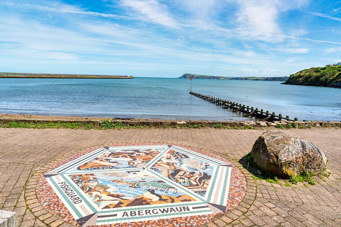 Children will love Goodwick Beach, playing in the sand and the park next to the beach. Have a  coffee in the cafe, and purchase souvenirs in the gift shop.