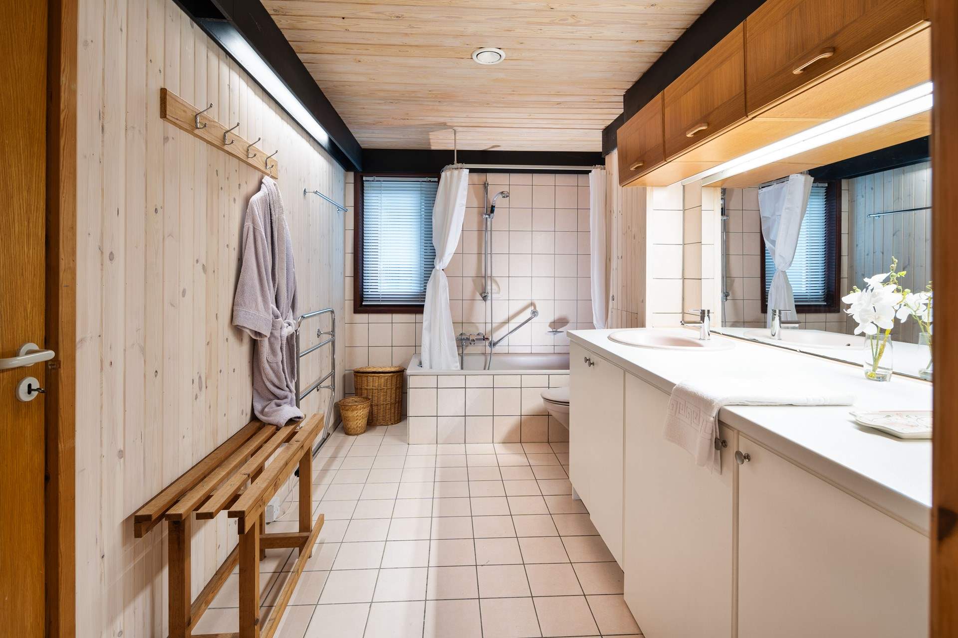 The en suite ground floor bathroom is also accessed from the hallway. 