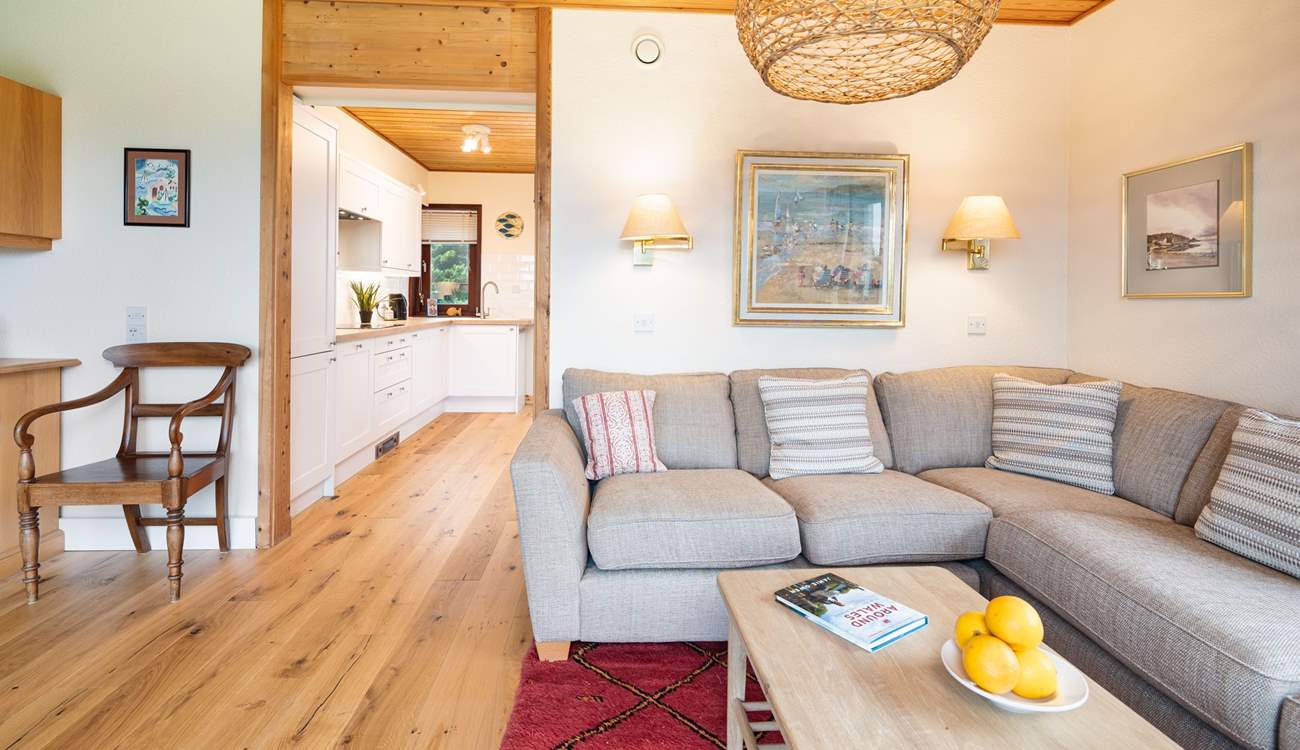 There's so much space in Cae Cwsg - ideal for families and groups of friends. 