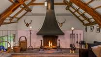 Very grand and welcoming, especially on a winter day.