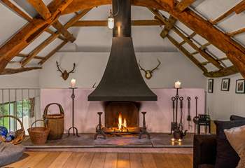 Very grand and welcoming, especially on a winter day.