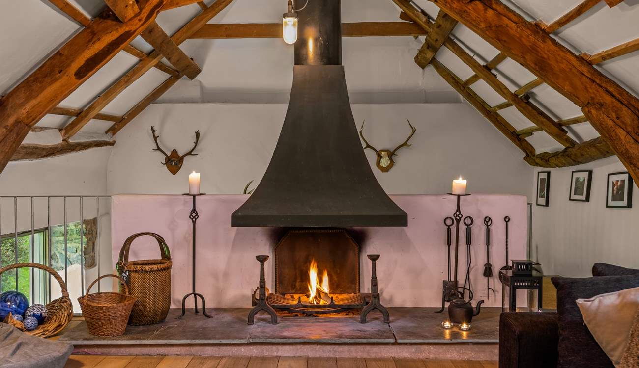 Very grand and welcoming, especially on a winter day.