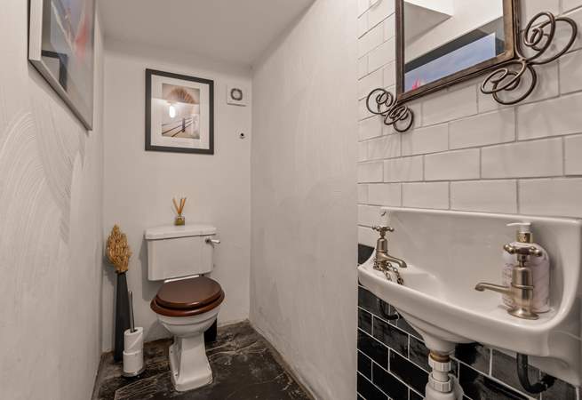 Ground floor WC which is accessed from the entrance hall.