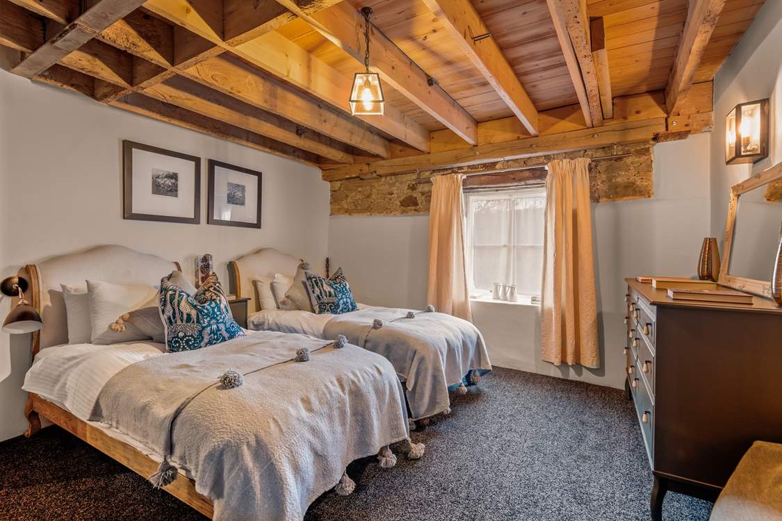 Bedroom three is this picture-perfect twin room.