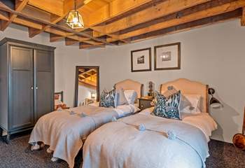 The twin room is perfect for all generations.