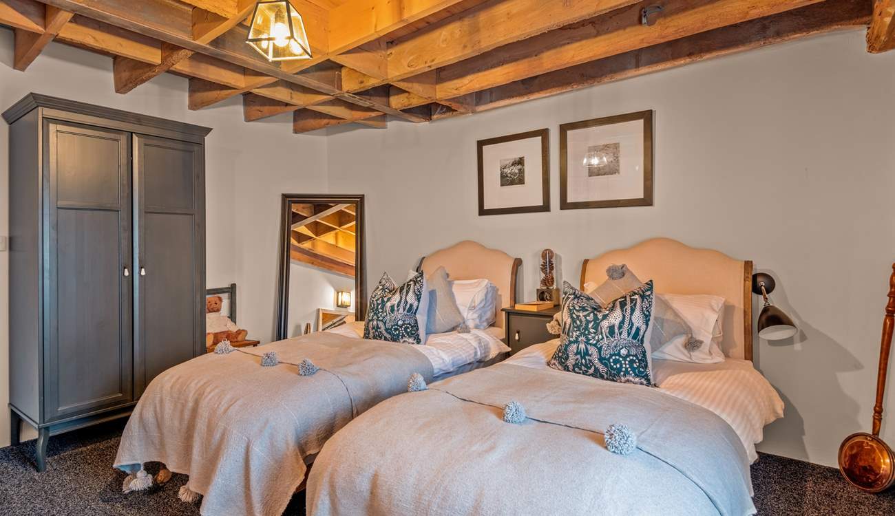 The twin room is perfect for all generations.