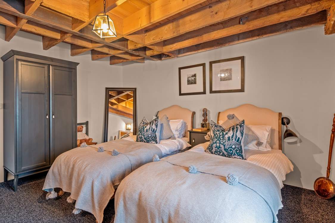 The twin room is perfect for all generations.