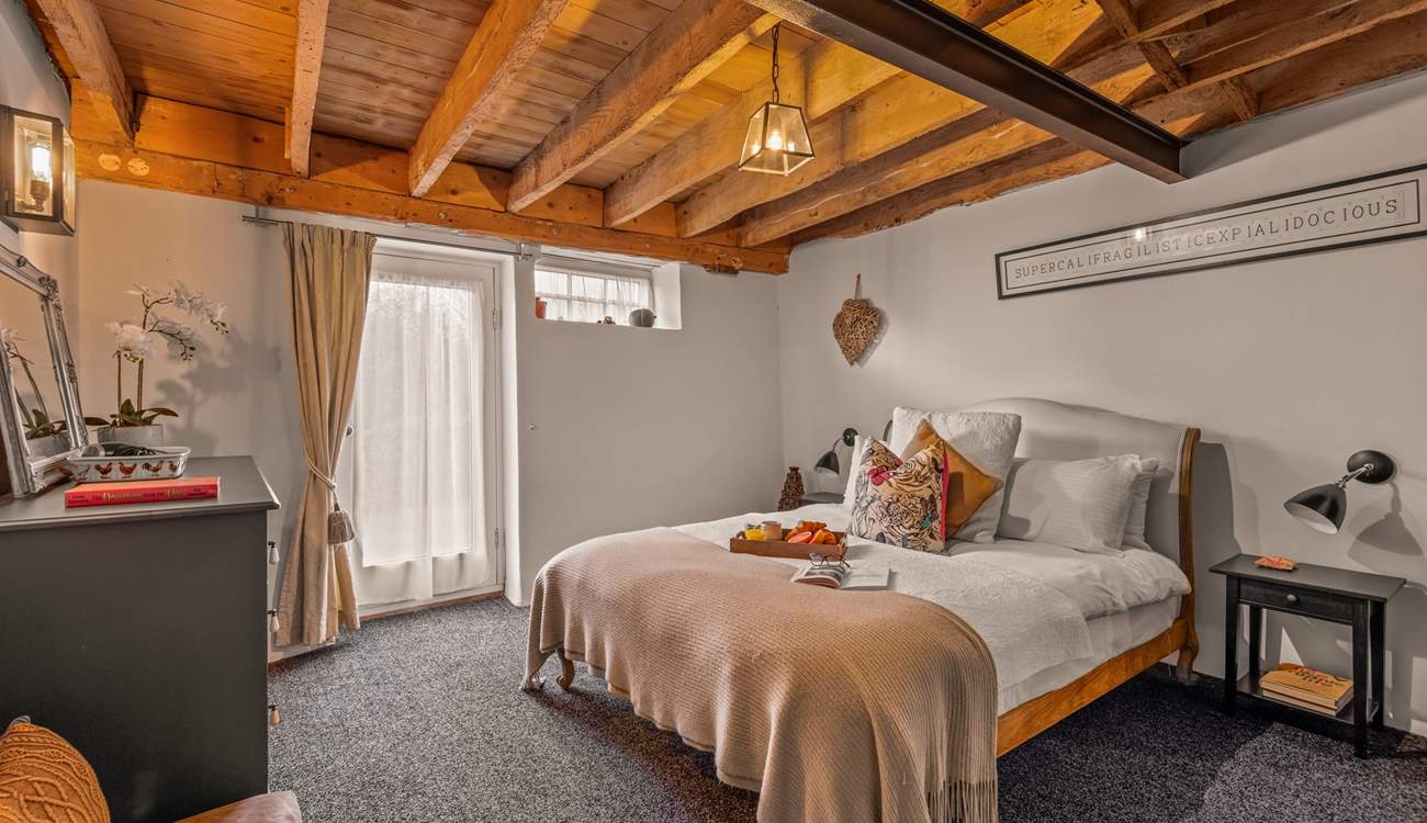 Bedroom two is this attractive king-size bedroom.