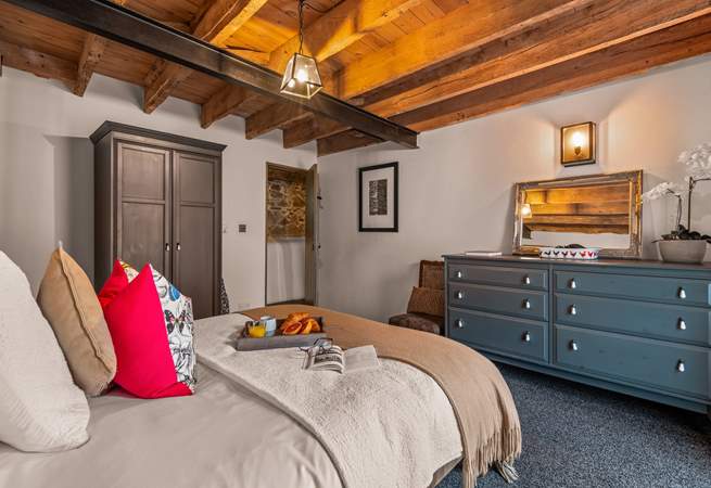 Bedroom two also offers comfort, light and space.