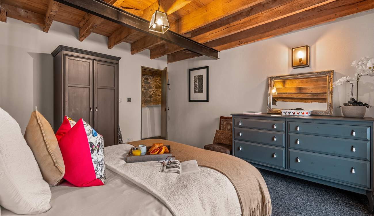 Bedroom two also offers comfort, light and space.