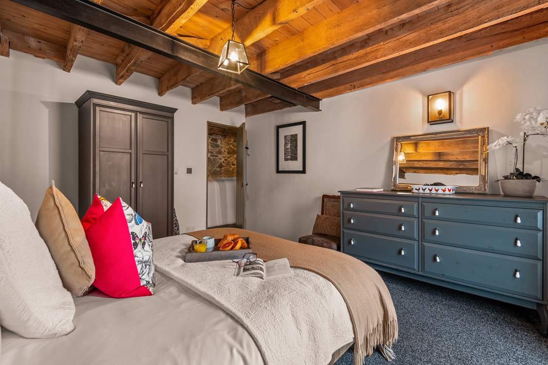Bedroom two also offers comfort, light and space.
