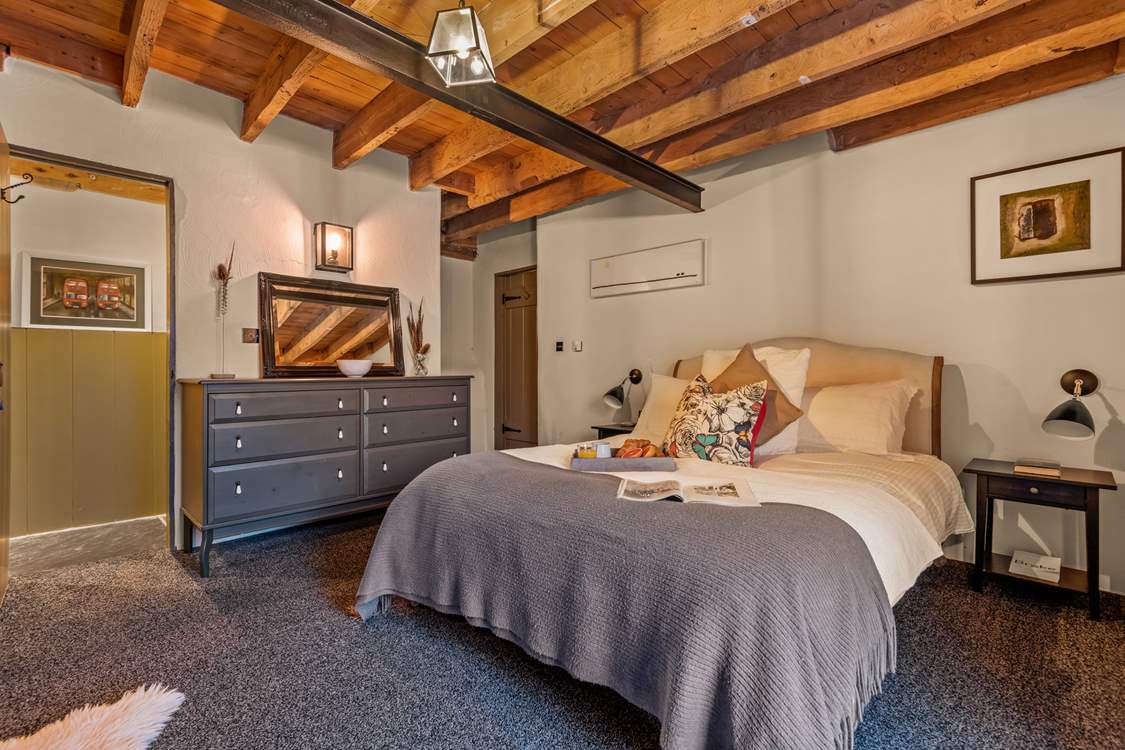 Bedroom one boasts a king-size bed and is super comfortable and welcoming.