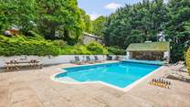 What a fabulous spot to play, dine, swim and relax.