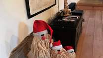 At Christmas, you will find cute festive décor throughout the property.