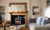 Enjoy the warmth of the wood-burner. - Thumbnail Image