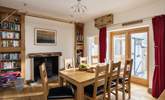 Share a meal in the bright and airy dining-room. - Thumbnail Image